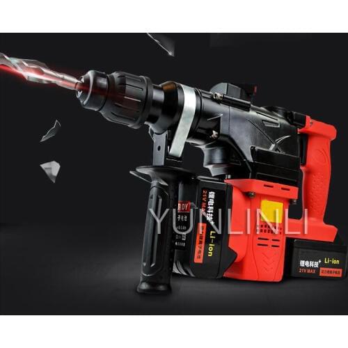 Cordless electric hammer electric pick electric drill wireless multi-function lithium battery industrial power tool impact drill