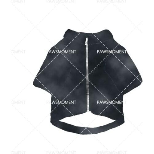 Designer Dog Clothes for Small Dogs Winter Jacket for French Bulldog Puppy Outfit Warm Yorkies Clothing Dog Coat Costume PC2176