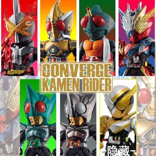 Bandai Genuine CANDY TOY Kamen Rider Converge 19 Saber Blade Amazon Build Zero-Two Joker Q Version Action Figure Model Toys