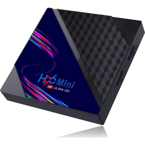 Hot H96 Mini Smart TV Box Android 10.0 1GB RAM 8GB Quad Core 1080p 4K Wifi Google Play HD Video Media Player Set Top Box