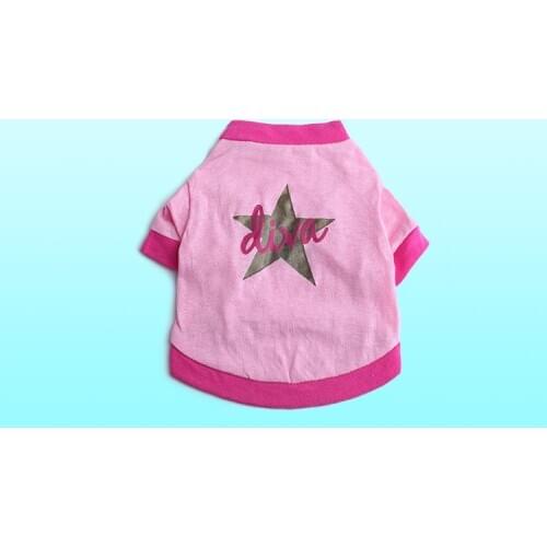 2016 new dogs cats spring summer t shirt costume doggy fashion vests clothing puppy vest apparel 1pcs XS S M L