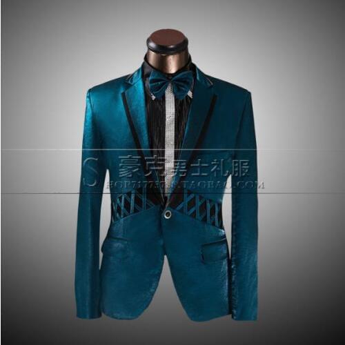 Red 2020 new arrival slim men suit set with pants mens suits men wedding groom formal dress suit + pant + tie plus size 4XL