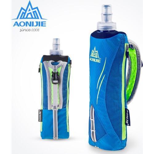 AONIJIE Sport Kettle Pack Hand-held Bag Waterproof Hydration Packs For Marathon Trail Running Jogging With Soft Water Flask E908