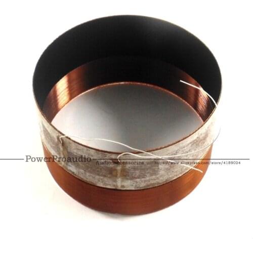 1pcs Hiqh Quality 76.2MM Bass Voice Coil Fit For TD1273 Subwoofer Speaker 8OHM IN / OUT