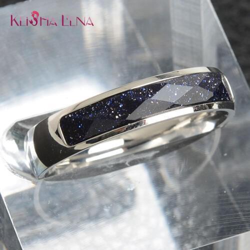 Stone Locomotive Party Jewelry For Men Women Square Zircon Rings Gold Color Stainless Steel Fashion Accessories