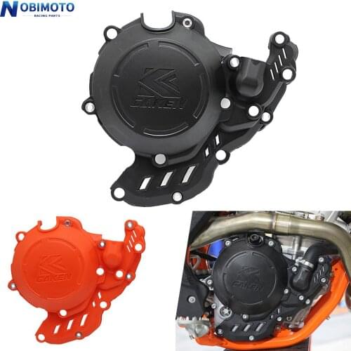 Motorcycle Clutch Protector Ignition Guard Water Pump Cover For HUSQVARNA KTM EXC-F XCF-W FE GAS GAS EC 250 350 F 2017-2021