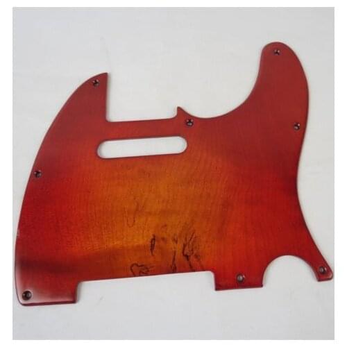 1pcs Hand-made solid maple wood Telecaster Guitar Tele Pickguard #2548