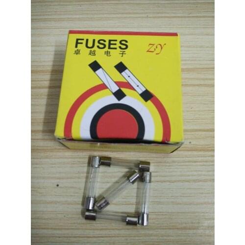 100pcs 6*30mm 1A 250V Fast blow Glass fuse 6*30 1A 250V New and original Free shipping