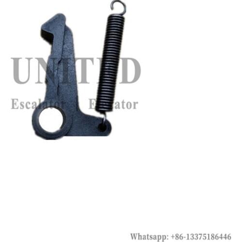 20pcs Elevator Door Vane Lock Hook Door With Spring Skate Accessory L60mm For K200 K300