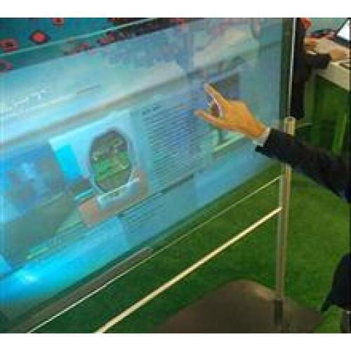 58" transparent Interactive Touch Foil Film for touch kiosk, table etc
