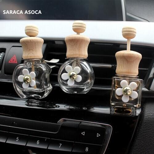 8ml Car Air Outlet Perfume Bottle Deodorant air conditioner perfume clip Bottle 30pcs/lot