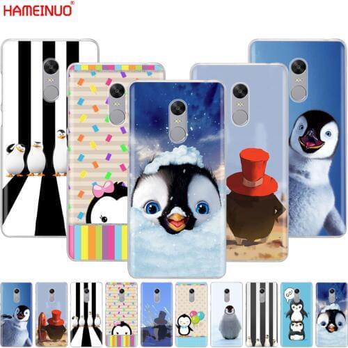HAMEINUO Cute arctic penguin Cover phone Case for Xiaomi redmi 5 4 1 1s 2 3 3s pro PLUS redmi note 4 4X 4A 5A