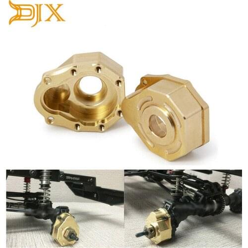 DJX Heavy Duty Front/Rear Knuckle Hub Cover Housing for Traxxas TRX-4 1/10 RC Car
