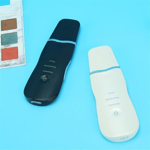 Beauty Portable Ultrasonic skin Cleaner Spa Ultrasound Face Tool Pore Deep Peeling Cleaning Skin Care Scrubber Acne Removal