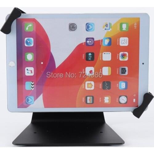 Universal 7-10.1 inch tablet wall mount with gooseneck security bracket display holder on table or desktop for Samsung Tab A