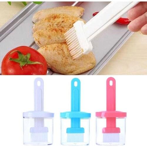 1PC New Barbecue Cleaning Brush Silicone BBQ Brush Baking Bread Cooking Oil Cream Tools Kitchen Utensil Tool