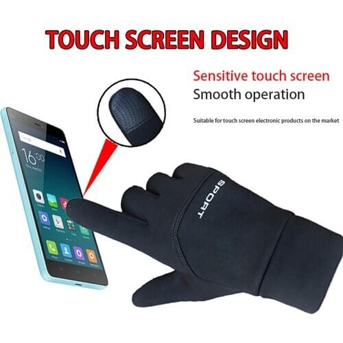 Gloves Women Man Winter Outdoor Skiing Gloves Fashion Gants Thicken Warmth Windproof Non-slip Touch-Screen перчатки Hand Protect