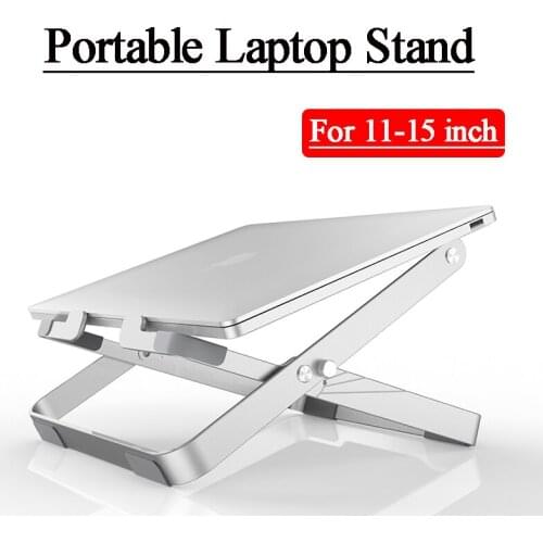 New Aluminum Alloy Laptop Stand Portable Foldable Notebook Bracket Holder For Macbook Air Pro Computer Support Cooling Stand