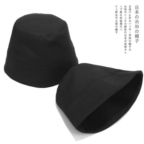 Niche Design Light Pure Fisherman Hat Simple Women’s Bucket Hat Outdoor Hiking Hat Leisure Sun Protection Hat Unisex Panama Cap