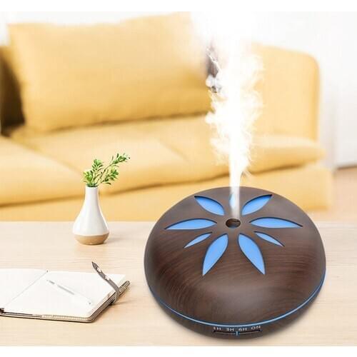 Air Humidifier Home Aroma Diffuser with 7 Color Changing LED Light Ultrasonic Cool Mist Essential Oil Humidifier Air Diffuser