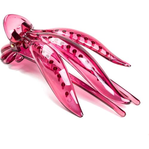 Fancyin Hair Claw for Women Plastic Hair Accessories Hairpins Plastic Clips for Women Hair Trendy Headdress Thick Hair Clip 14cm