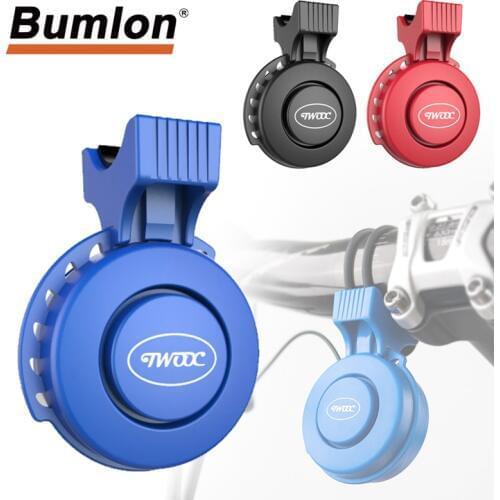 TWOOC T-002 Bicycle Horn 120db Electronic Bell Safety Trumpet USB Charging Cycling Alarm Audio Warning Siren Handlebar Bell
