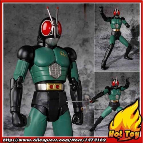 100% Original BANDAI Tamashii Nations S.H.Figuarts (SHF) Action Figure - BLACK RX from "Masked Rider Black RX"