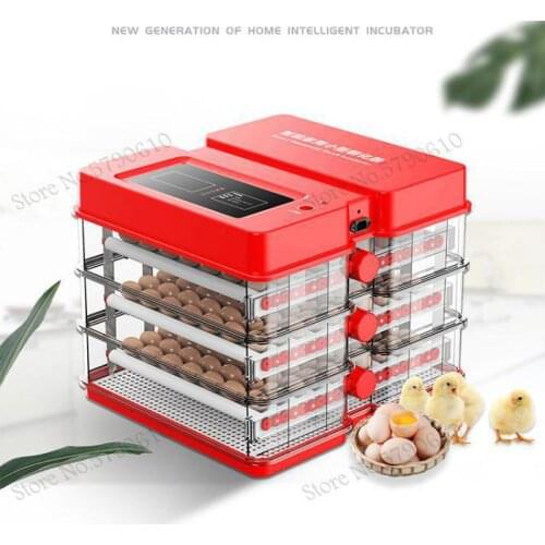 2020 new intelligent automatic incubator chick incubator hatch eggs home small incubator