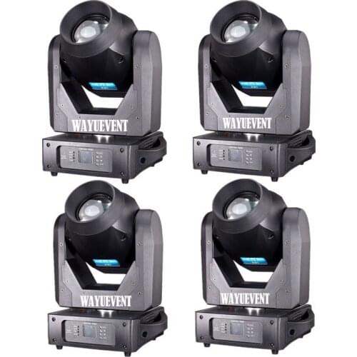 4pcs / lot LED Moving Head Light 150W Beam Spot wash Stage Lighting DMX Control Dj Lights For Disco Nightclub