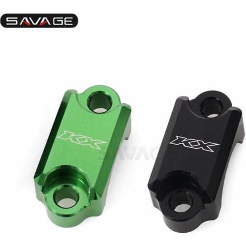 For KAWASAKI KX450F KX450 KX250F KX250 KX 500 250 125 100 85 80 65 Motorcycle Accessories Brake Master Cylinder Clamp Cover