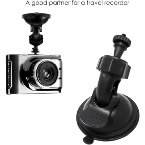 Car Suction Cup Mount Camera DV Tachograph Bracket Stand Car Video Recorder Driving Recorder Car Bracket Thread Mouth
