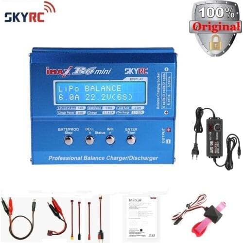 SkyRC iMAX B6 Mini 9-24V 3A 72W AC/DC Adapter Switching Power Supply Regulated Power AdapterCharger/Discharger for RC Drone