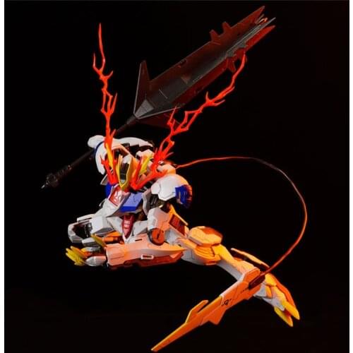 IBO TV 1/100 Gundam Barbatos Red eye Fluorescent red special effects Action figure Assemble Model Toys