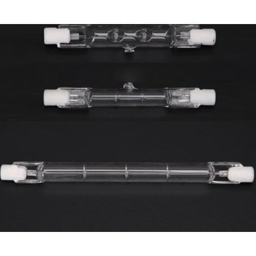 R7S Halogen Linear Light Bulb 100W/150W/500W 78mm/118mm Double Ended AC 220-240V