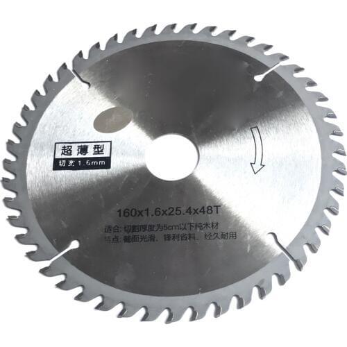 Free shipping Professional quality 160*25.4*1.6*48z TCT saw blade original carbides for Home decoration general wood/MDFcutting