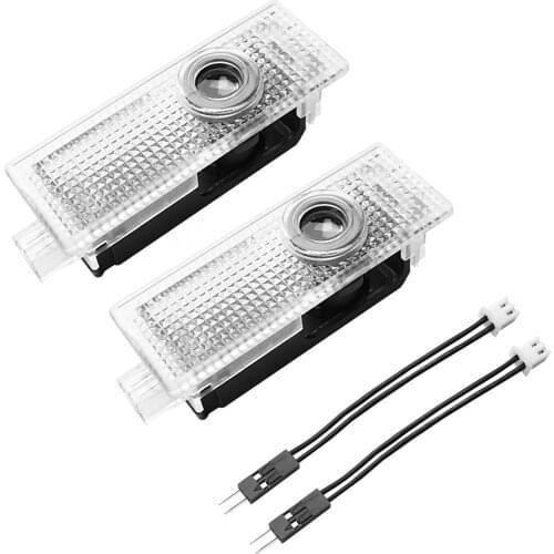2X LED Car Door Welcome Logo Light Projector Light For BMW E60 E90 F10 F30 X3 X5 E70 X6 E92 Z4 G30 E91 E63 F20 E87 X1 M performa