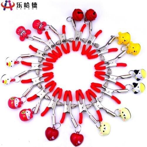 Metal Sexy Nipple Clamps Bell Sexy Nipple Clip Bell Nipple Clip