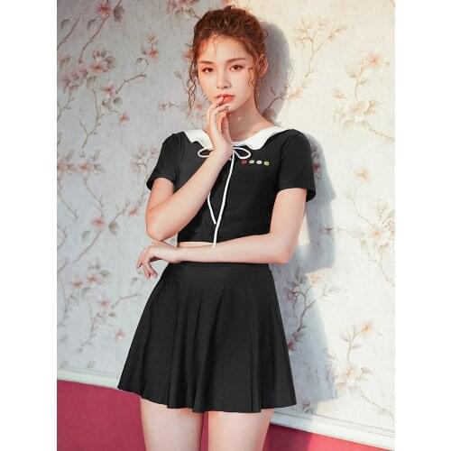 2021 New Bikini Set Push Up Padded Swimsuit High Waist Beach Wear Sexy Bandage Swimwear Summer Biquinis Swimskirt