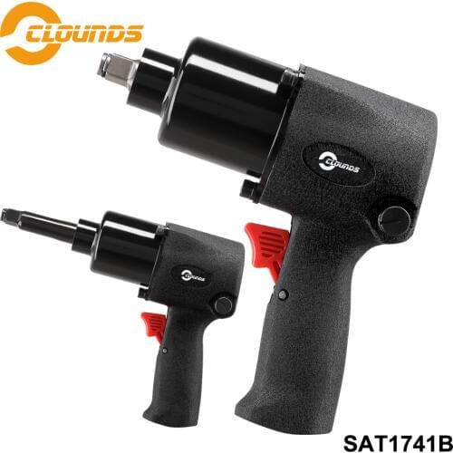 SAT1741B 1/2" 880N-m Impact Air Torque Wrench Pneumatic Spanner Tool Auto Truck Car tire Install Dismantle Repairing Machine