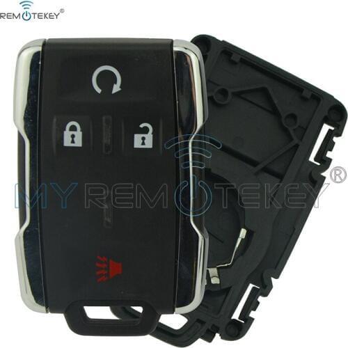 Remtekey 13577770 M3N-32337100 Replacement smart key shell case for Chevrolet Colorado Silverado GMC Canyon Sierra 2014-2017