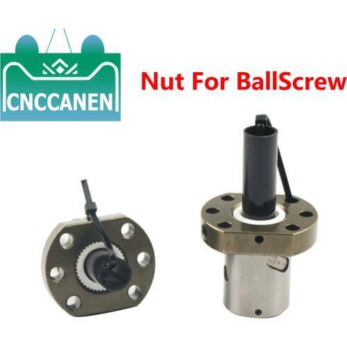 High Strength Ballscrew Nut 12mm 16mm 20mm 25mm 32mm Ball Screw Carbon Steel RM1204 1604 1605 1610 2005 2505 SFU3205 Flange Nut