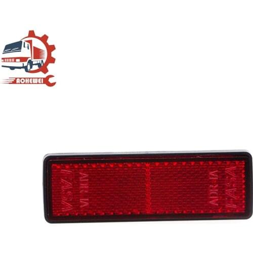 AOHEWEI Reflectors Rectangular Mark Signal Rear Position for Car Carriers Fence Gate Post Bicycle Side Safety Reflective