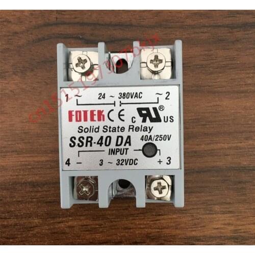Solid State Relay SSR-40DA 40A /250V 3-32VDC