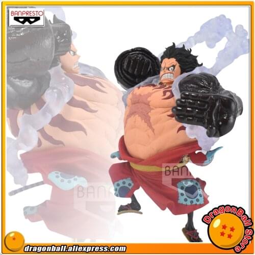 Japan Anime "ONE PIECE" Original Banpresto KING OF ARTIST Collection Figure - THE MONKEY D. LUFFY GEAR 4 -Wano Country