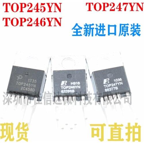 100% New Original 5pcs/lot High Quality TOP245YN,TOP246YN,TOP247YN IC