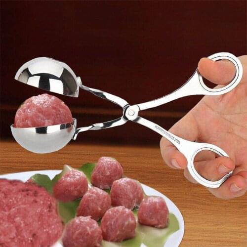 304 Stainless Steel Meatball Maker DIY Stuffed Meatballs Shrimp Beef Fish Rice Balls Gadgets Mold Meat Tools Kitchen Accesories