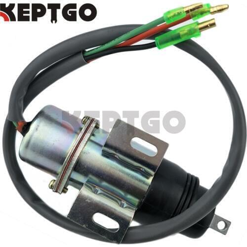 716/30153 For JCB Construction 8052 8060 12V Fuel Shutoff Solenoid