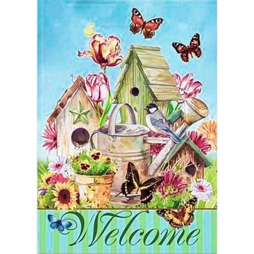 Diamond Painting Full Square/Round Drill RuralB Bird Butterfly Flower 5D Daimond Embroidery Cross Stitch Mosaic Rhinestone y3042