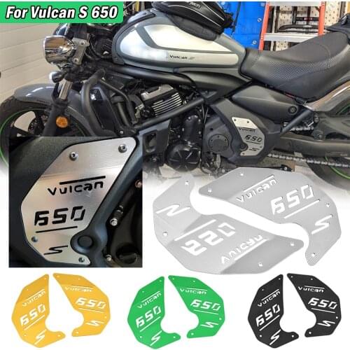 Motorcycle CNC Aluminum Decoration Engine Side Cover Plate For Kawasaki Vulcan S ABS Cafe VN650 EN650 2015 2016 2017 2018 2019