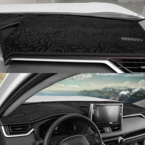 Car Centre Console Dashboard Cover Dash Mat Non-slip Sun Shade Pad Protector Carpet Trim For Toyota RAV4 RAV-4 2019 2020 2021